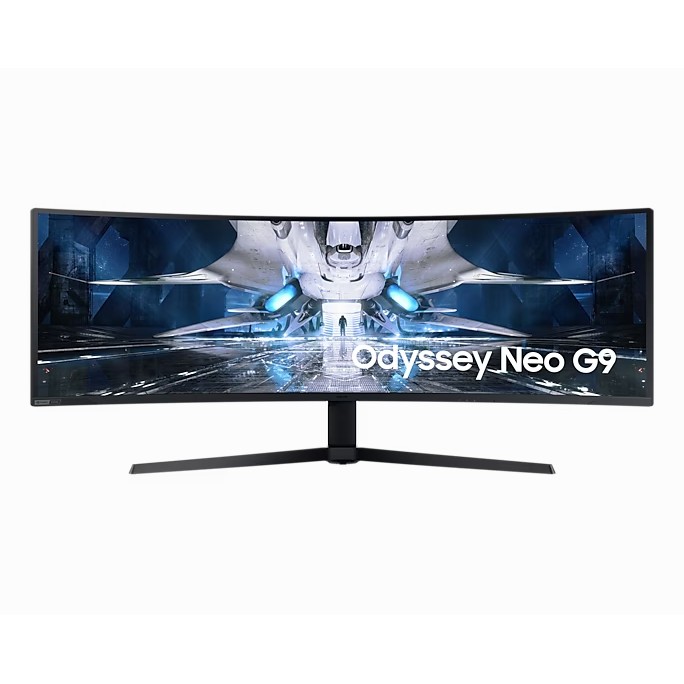 124,5cm/49'' (5120x1440) Samsung Odyssey Neo G9 S49AG954NP 32:9 1ms 2xHDMI DisplayPort VESA DQHD 240Hz Gaming Curved Black