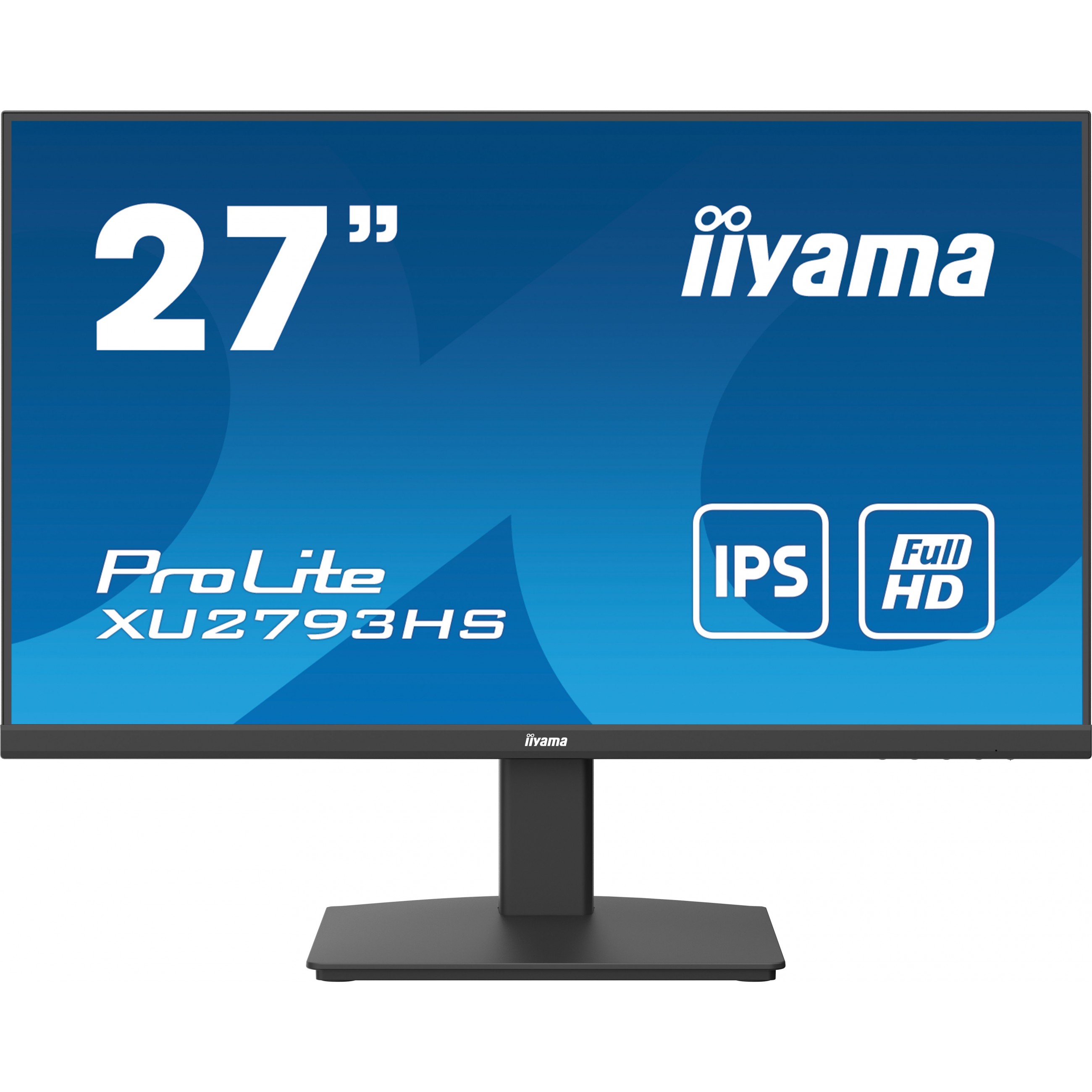 68,5cm/27'' (1920x1080) Iiyama PROLITE XU2793HS-B4 16:9 4ms HDMI DP IPS Speaker FullHD Black
