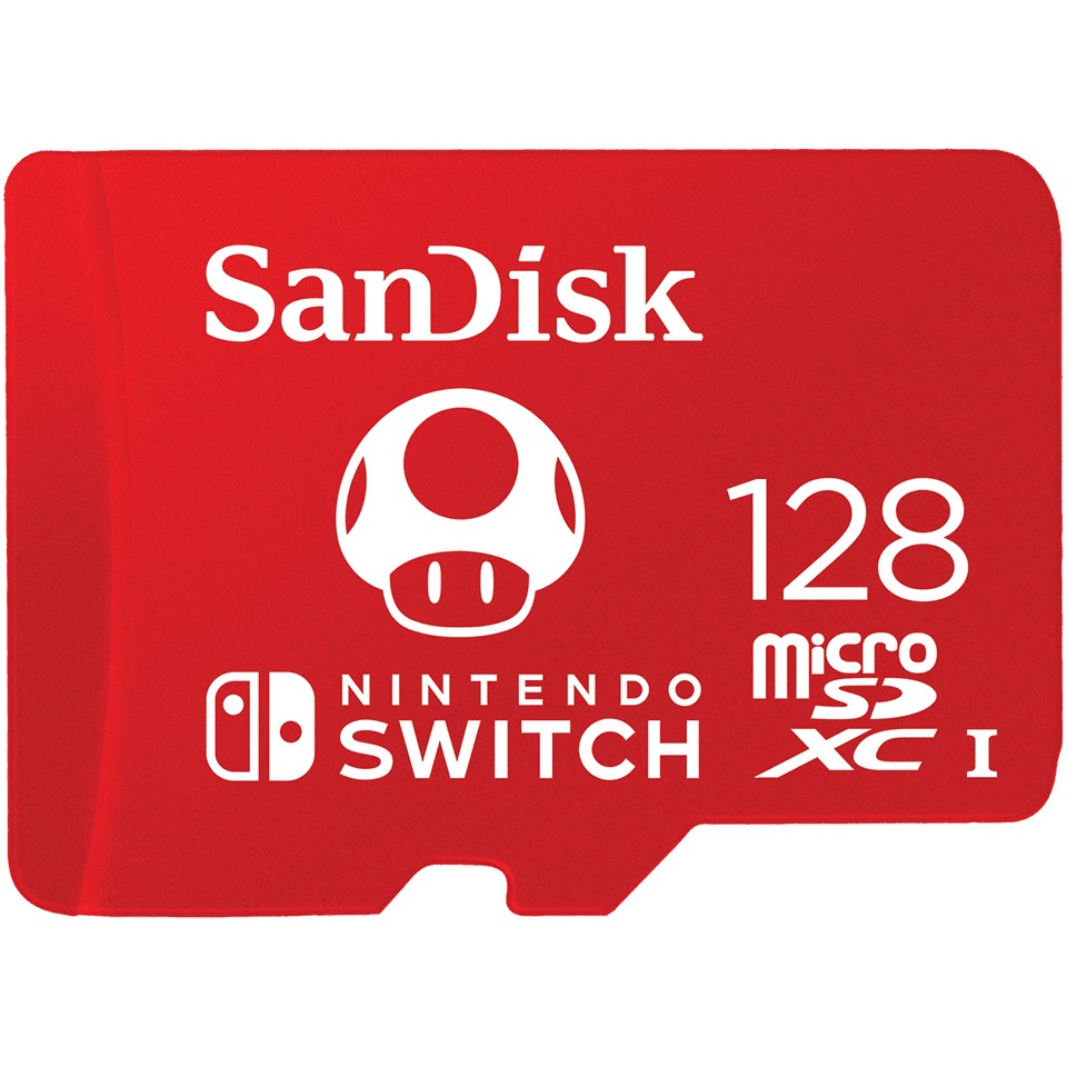 CARD 128GB SanDisk Nintendo Switch microSDXC 100MB/s