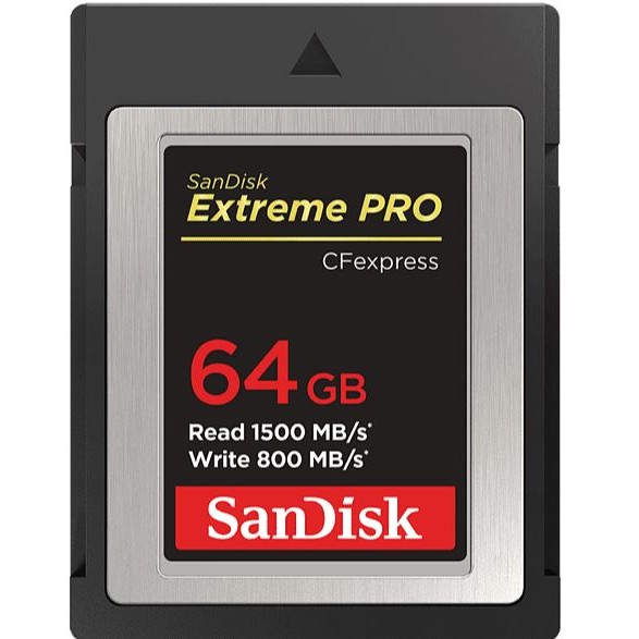 64GB SanDisk Extreme Pro 1500MB/s CFexpress