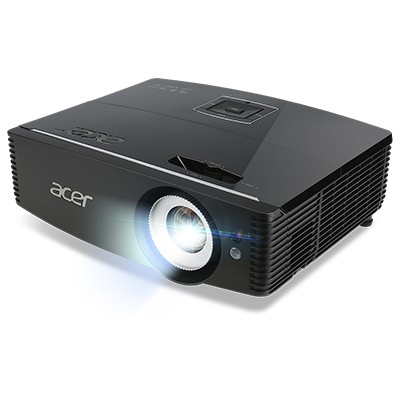 (1920x1080) Acer P6505 16:9 DLP 5500-Lumen VGA HDMI component video MHL USB Speaker Full HD Black